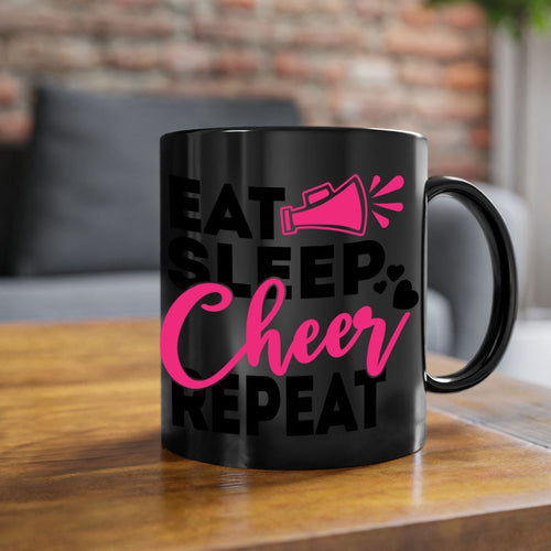 Eat Sleep Cheer Repeate 1315#- cheer-Mug / Coffee Cup