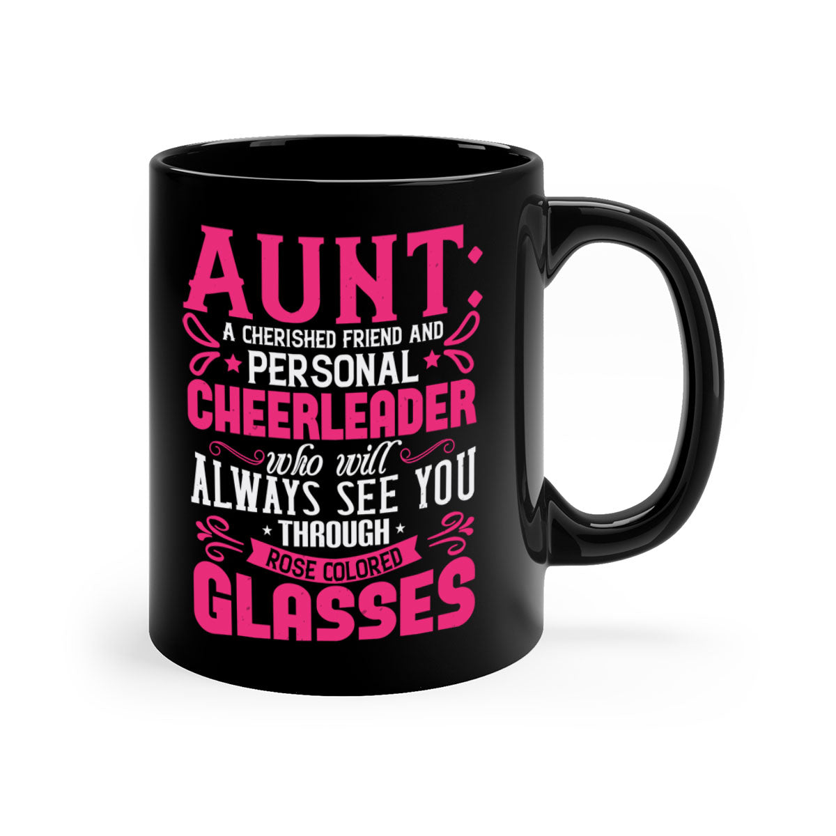 Aunt A cherished friend and personal cheerleader Style 70#- aunt-Mug /