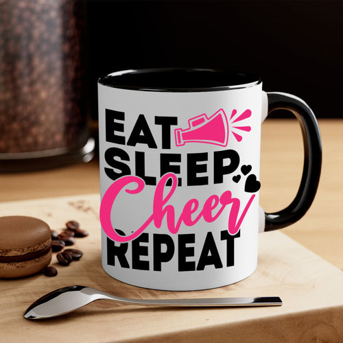 Eat Sleep Cheer Repeate 1315#- cheer-Mug / Coffee Cup