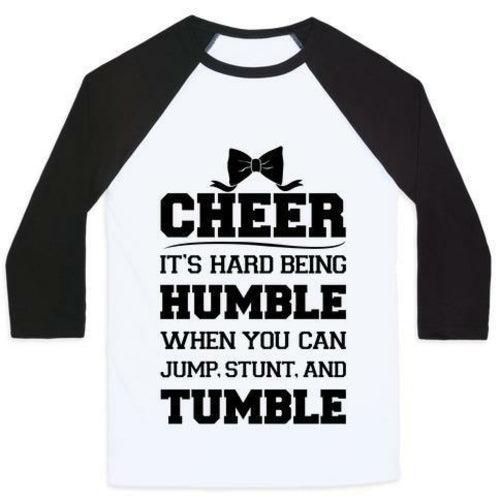 CHEER UNISEX CLASSIC BASEBALL TEE