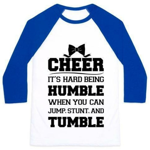 CHEER UNISEX CLASSIC BASEBALL TEE