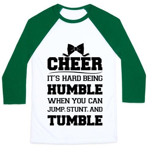 CHEER UNISEX CLASSIC BASEBALL TEE