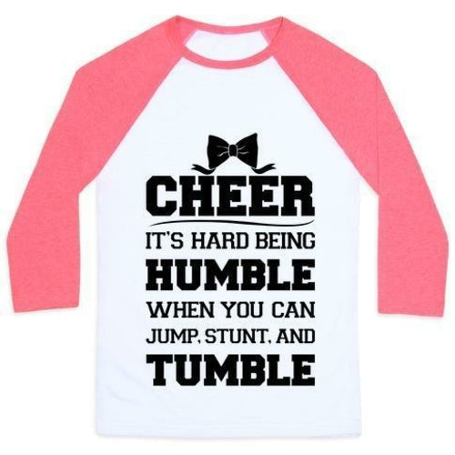 CHEER UNISEX CLASSIC BASEBALL TEE