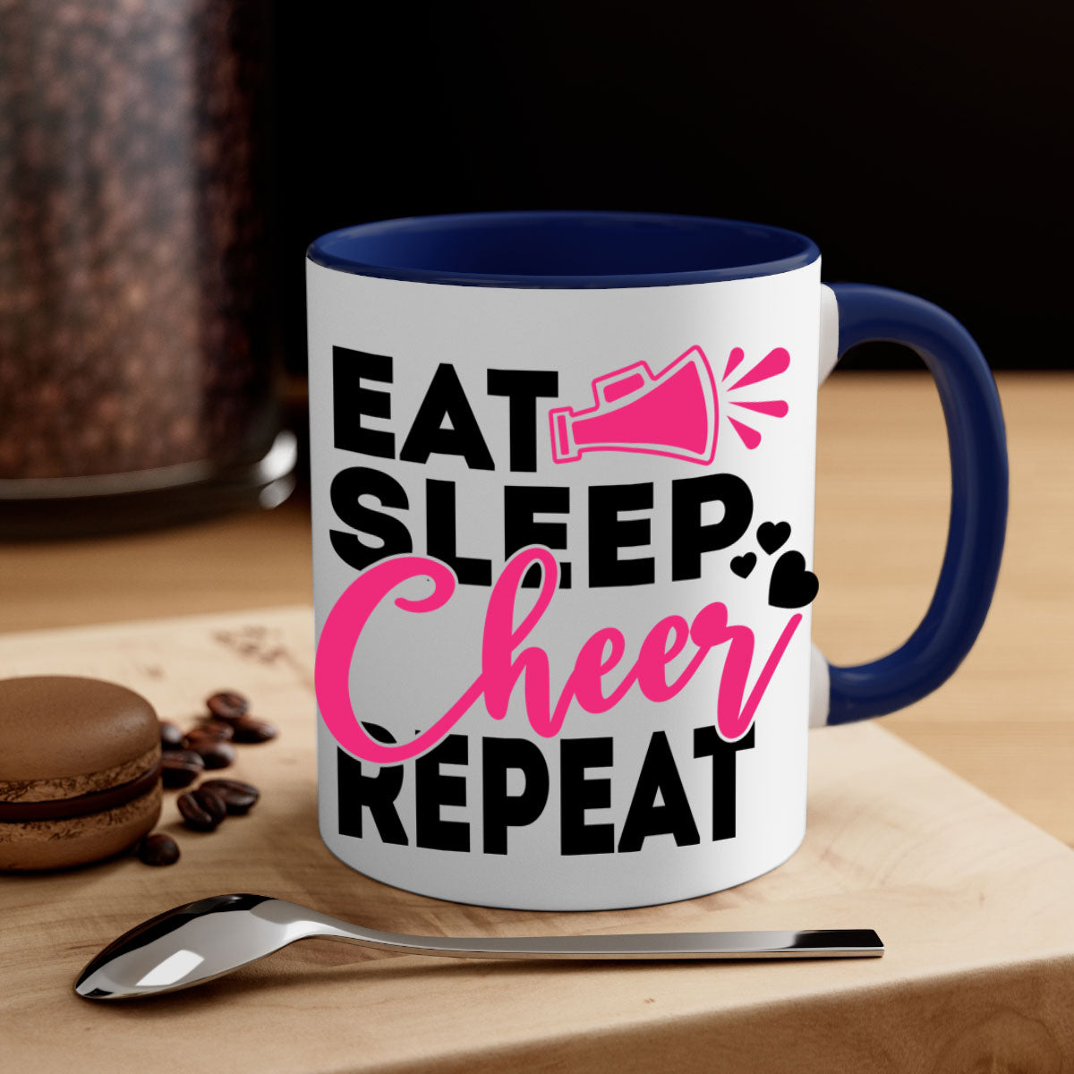 Eat Sleep Cheer Repeate 1315#- cheer-Mug / Coffee Cup