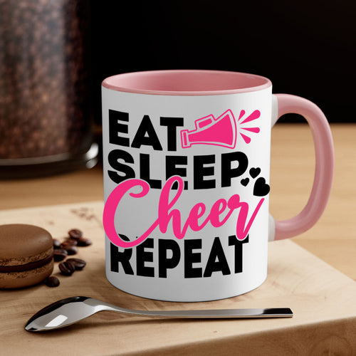 Eat Sleep Cheer Repeate 1315#- cheer-Mug / Coffee Cup