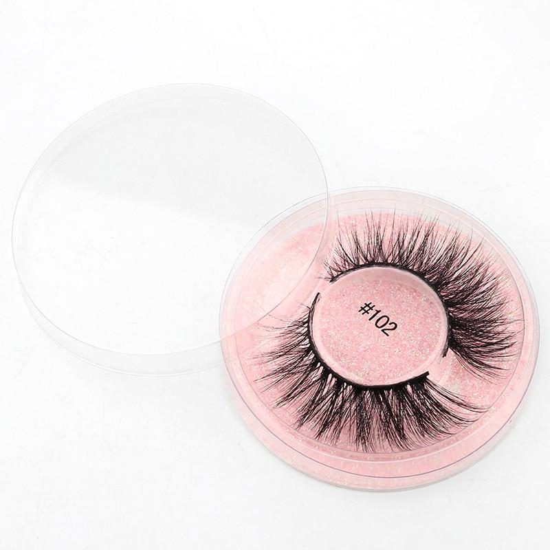 Lashes 4/50/100 pcs eyelashes bulk 3D mink lashes Natural False