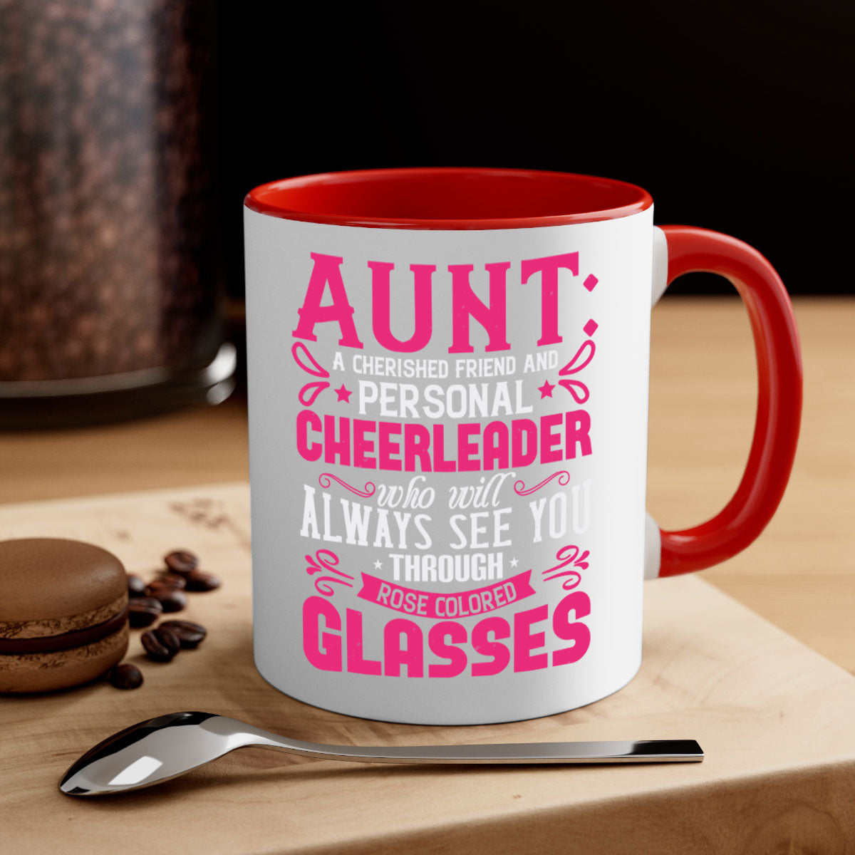 Aunt A cherished friend and personal cheerleader Style 70#- aunt-Mug /