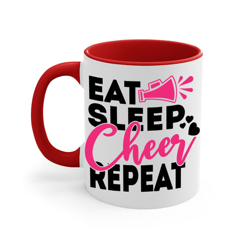 Eat Sleep Cheer Repeate 1315#- cheer-Mug / Coffee Cup