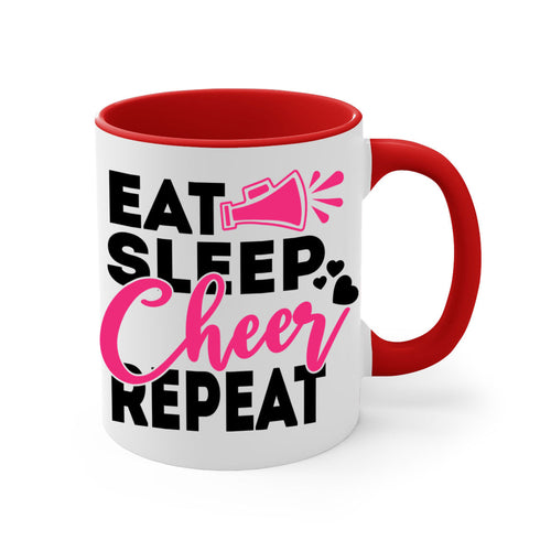 Eat Sleep Cheer Repeate 1315#- cheer-Mug / Coffee Cup