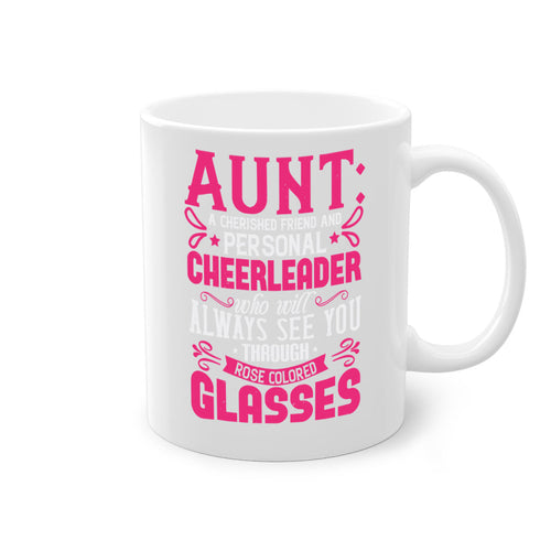 Aunt A cherished friend and personal cheerleader Style 70#- aunt-Mug /