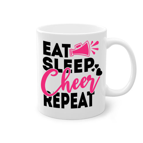 Eat Sleep Cheer Repeate 1315#- cheer-Mug / Coffee Cup