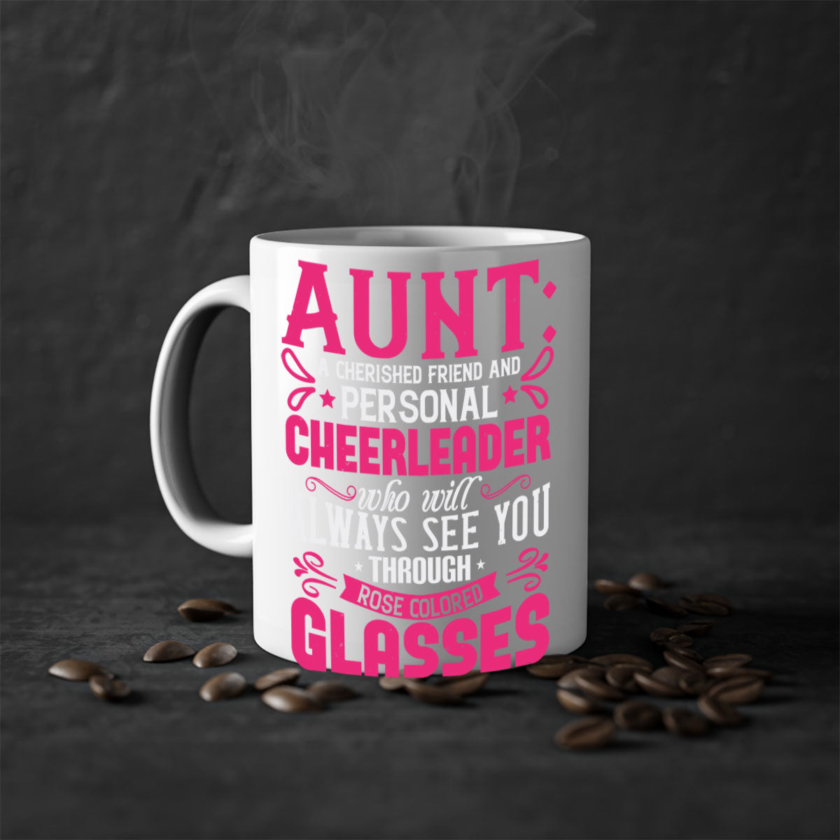 Aunt A cherished friend and personal cheerleader Style 70#- aunt-Mug /