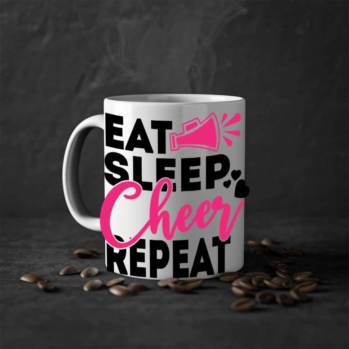 Eat Sleep Cheer Repeate 1315#- cheer-Mug / Coffee Cup